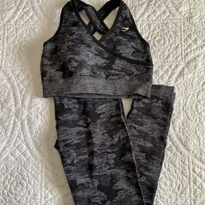 Gymshark Seamless Camo Set